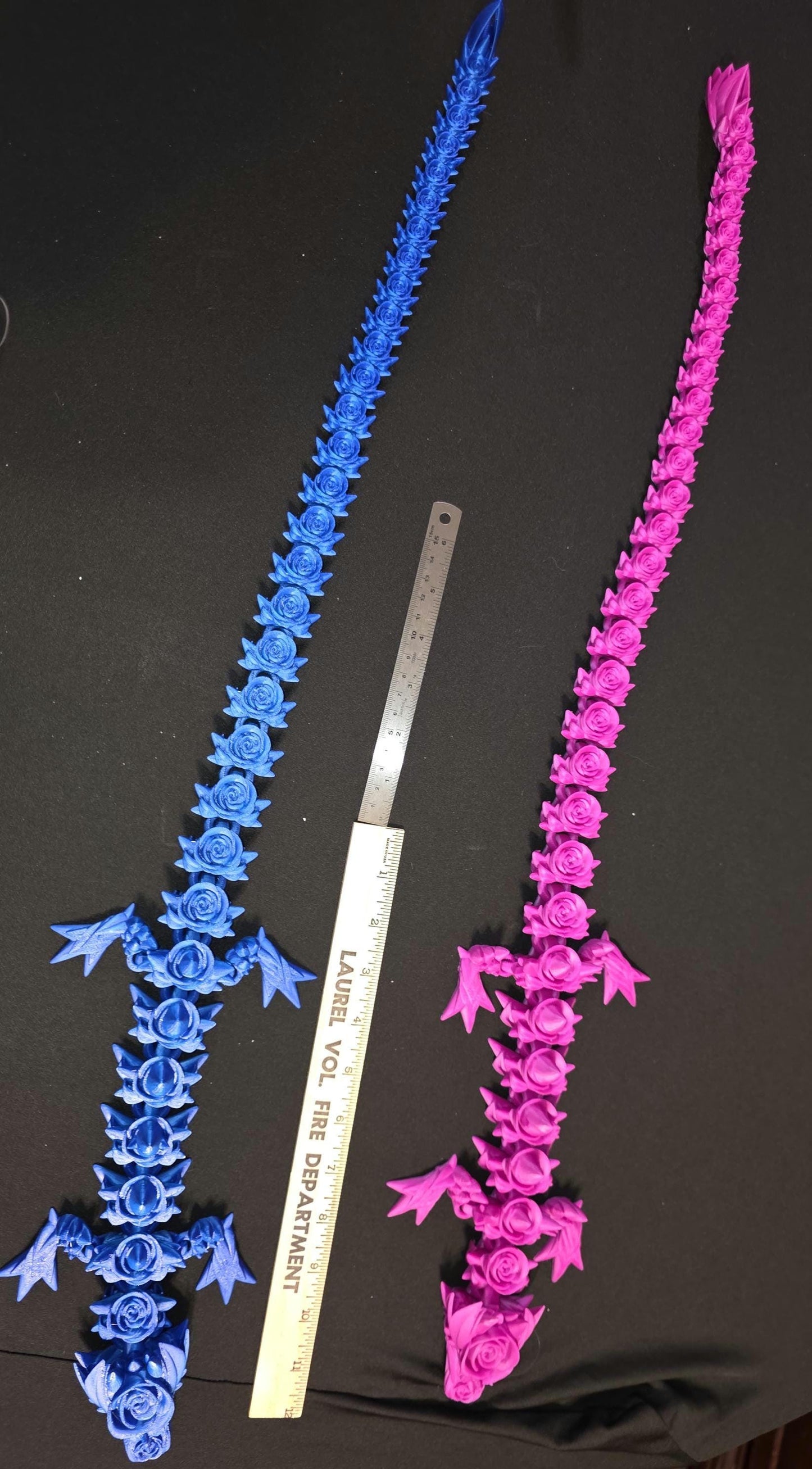 Flexy Toy Adult Rose Themed Dragon