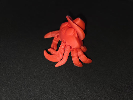 Cowboy Crab Articulated Toy