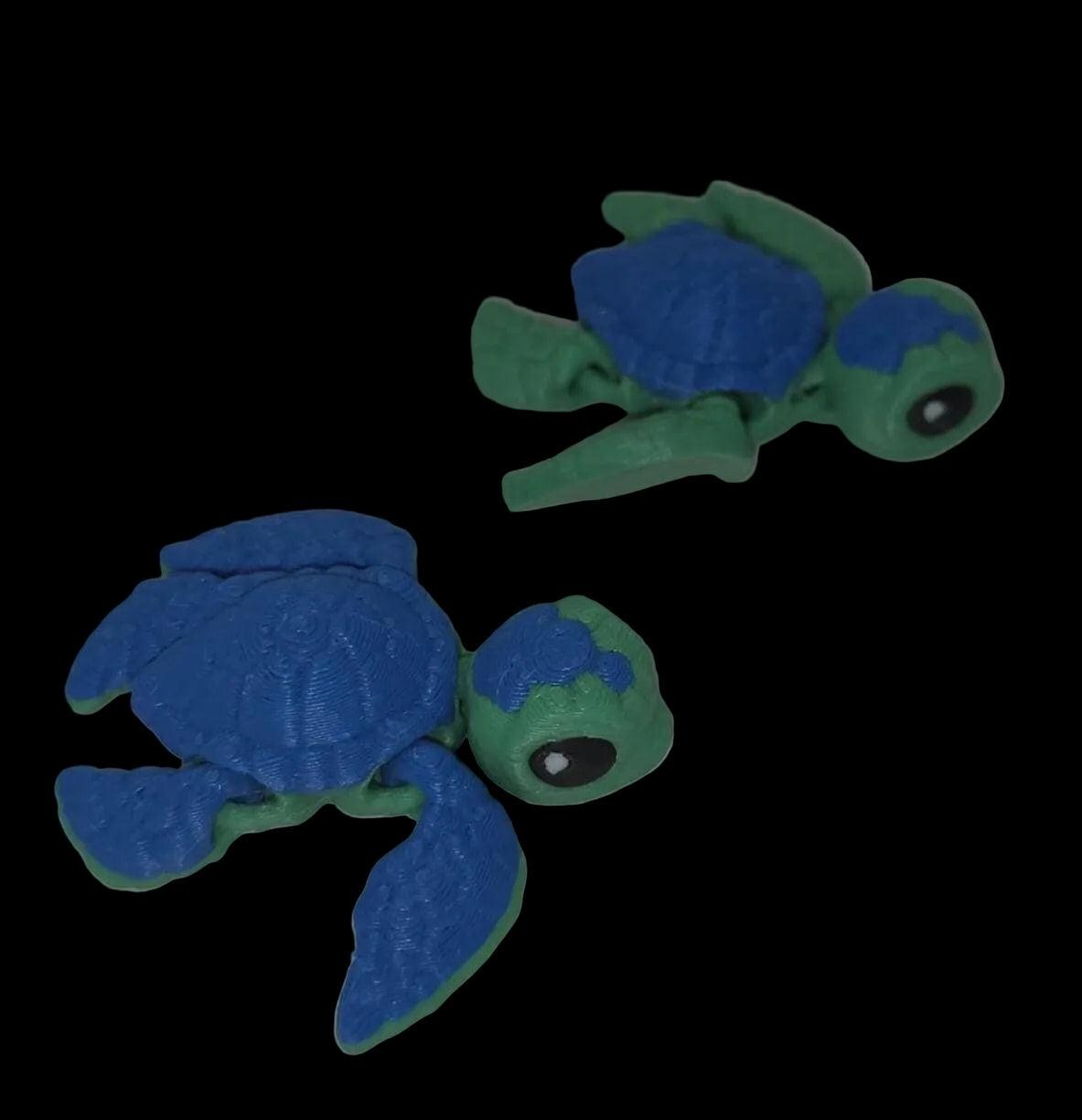 Toy Flexible Sea Turtle