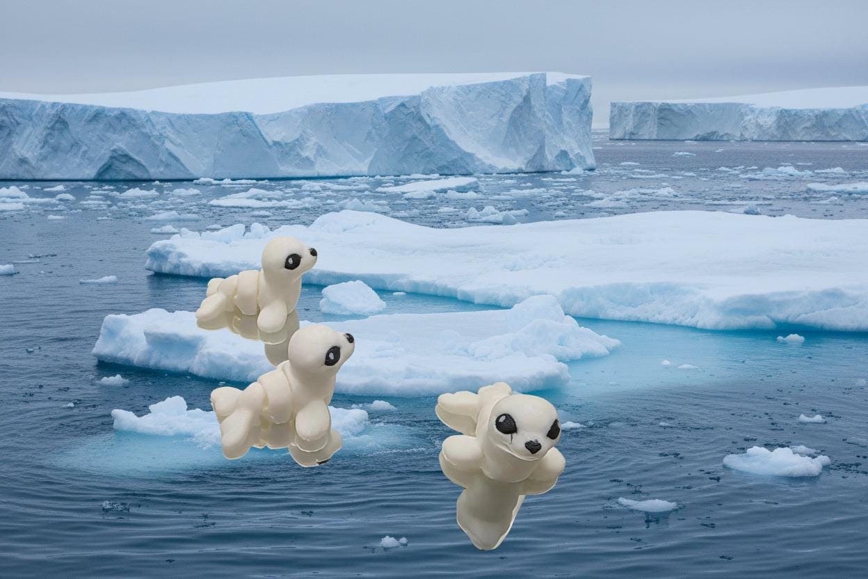Toy Seal - Cinder Hatchling