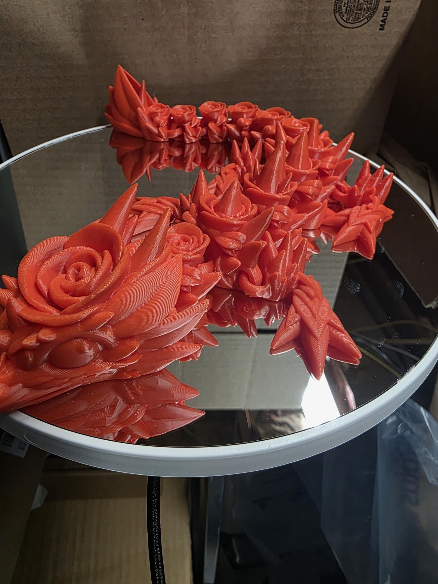 Flexy Toy Baby Rose Themed Dragon