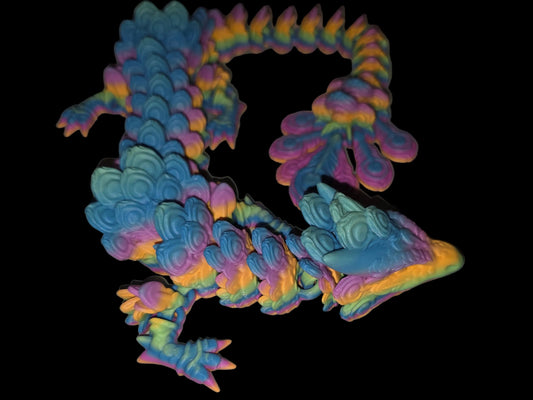 Flexy Toy Adult Peacock Themed Dragon