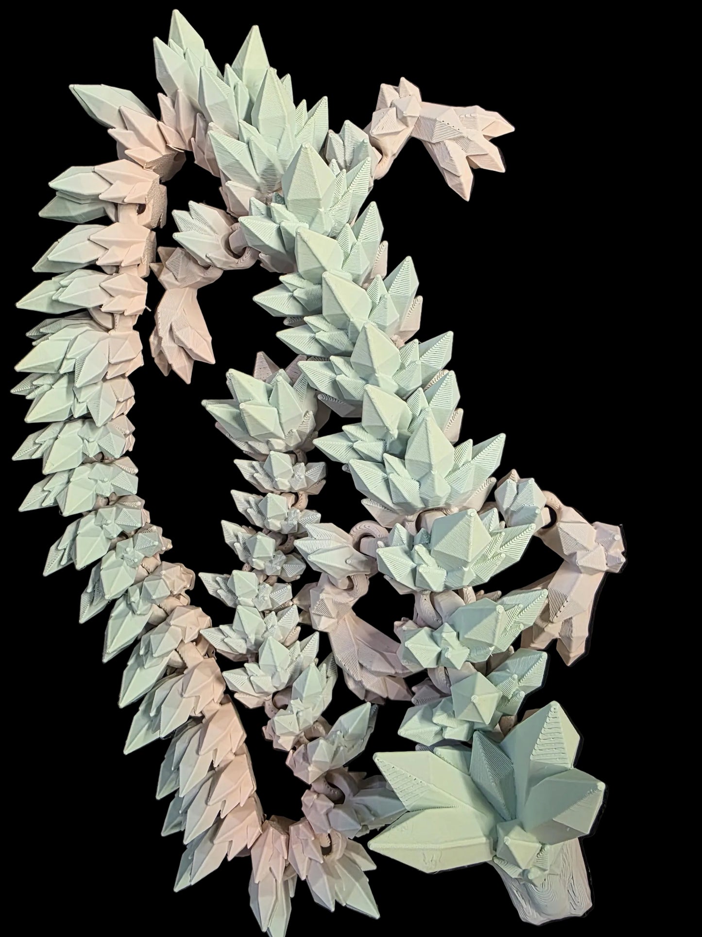 Toy Articulated Baby Crystal Dragon 2025