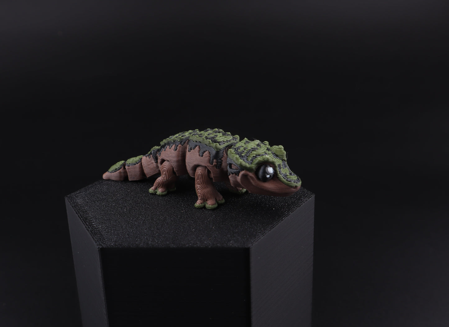 3D Printed Mini Reptile and Amphibian Fidget Toy Set – Articulated Classroom Reward Gift
