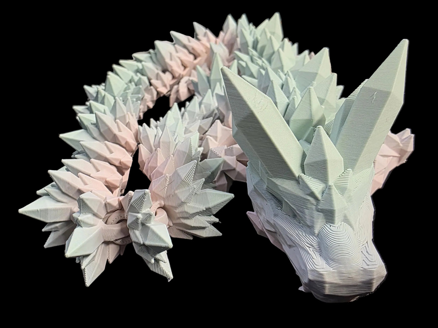 Toy Articulated Baby Crystal Dragon 2025