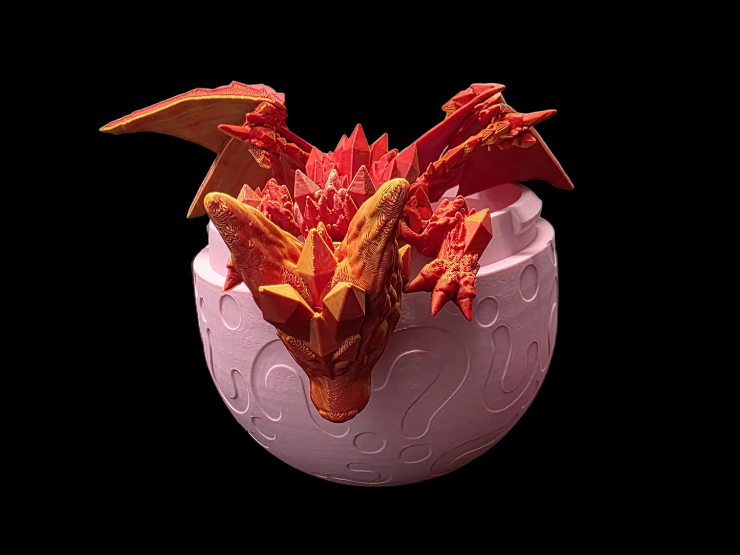 Toy Flying Wolf Dragon, articulated, Wings, Posable