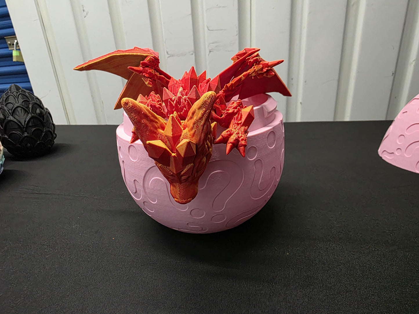 Toy Flying Dragon, articulated, Wings, Posable, Medium 12" long