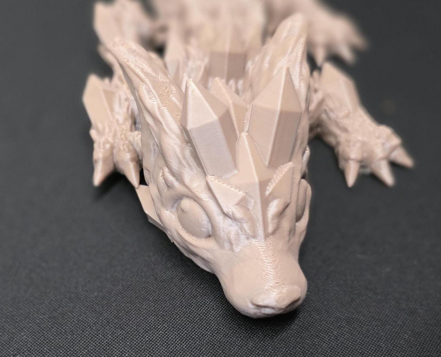 Toy Crystal Land Dragon Flexible 12 inches Medium