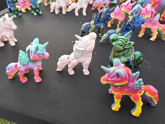 Toy Articulated Medium Magic Pegasus Single Color
