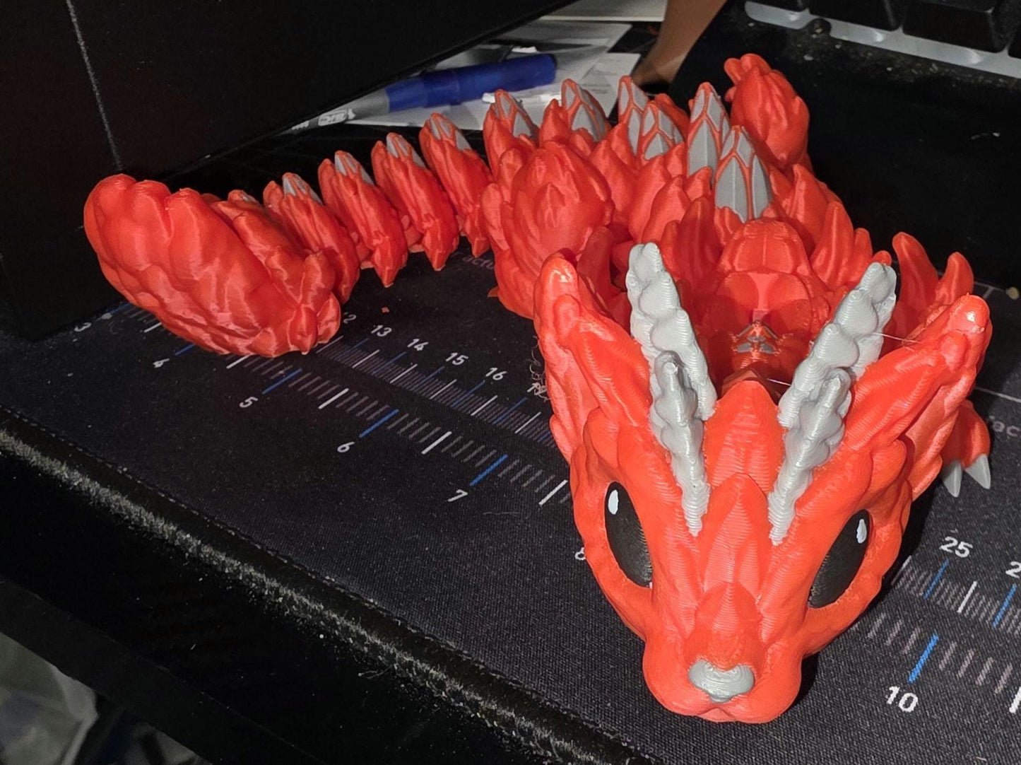 Toy Articulated Baby Cat Dragon