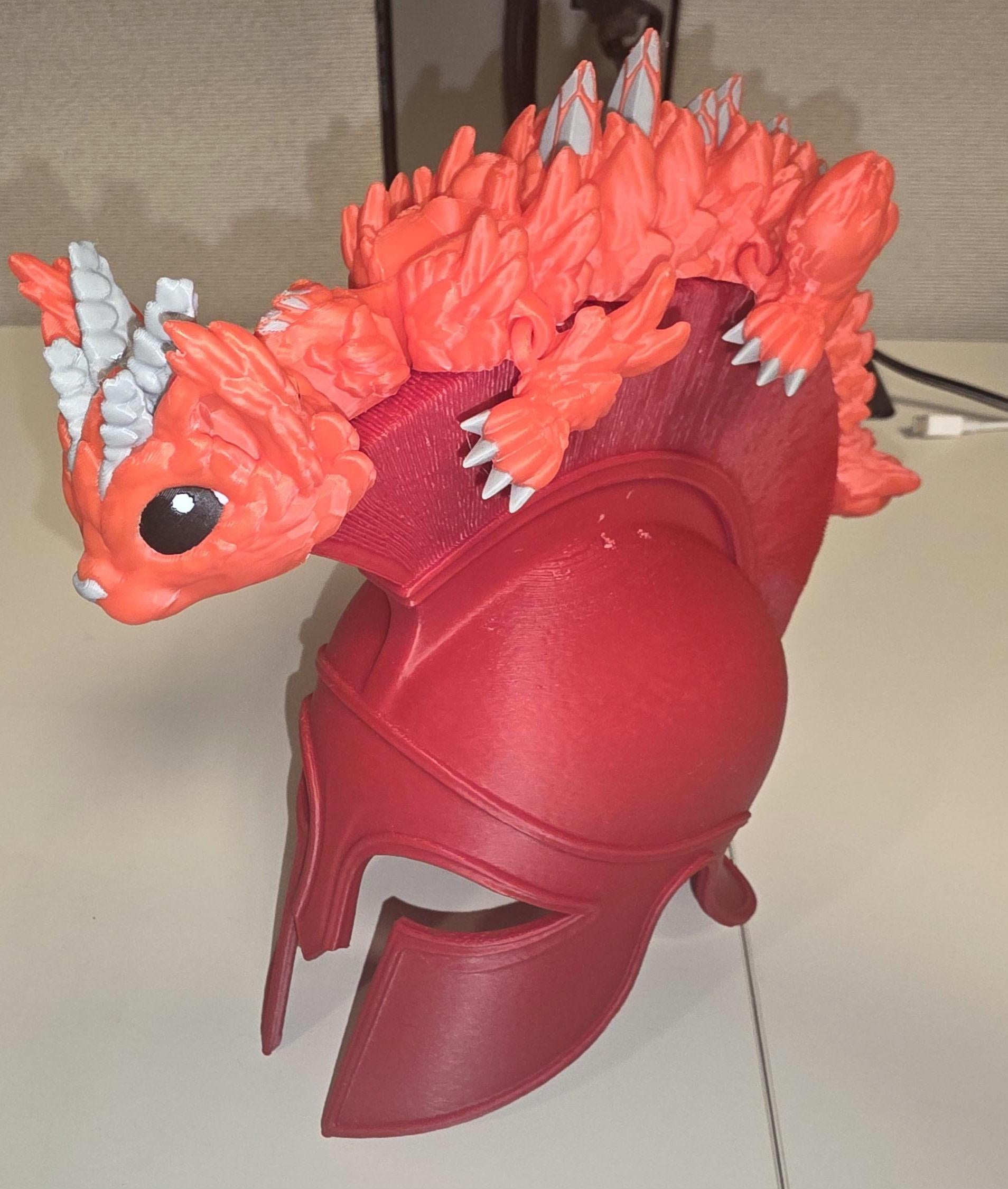 Toy Articulated Baby Cat Dragon