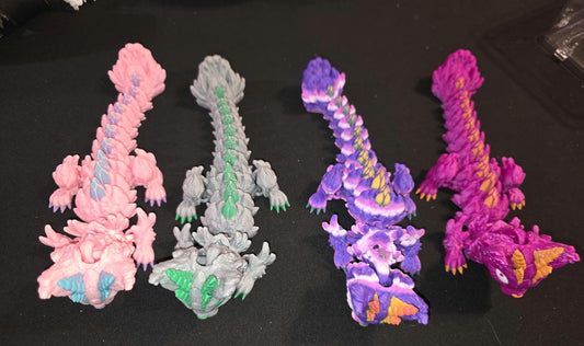 Toy Articulated Baby Cat Dragon