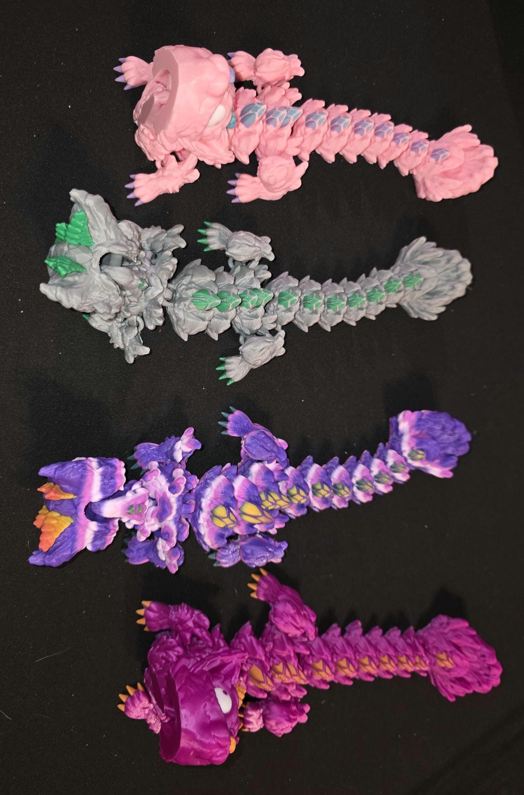 Toy Articulated Baby Cat Dragon