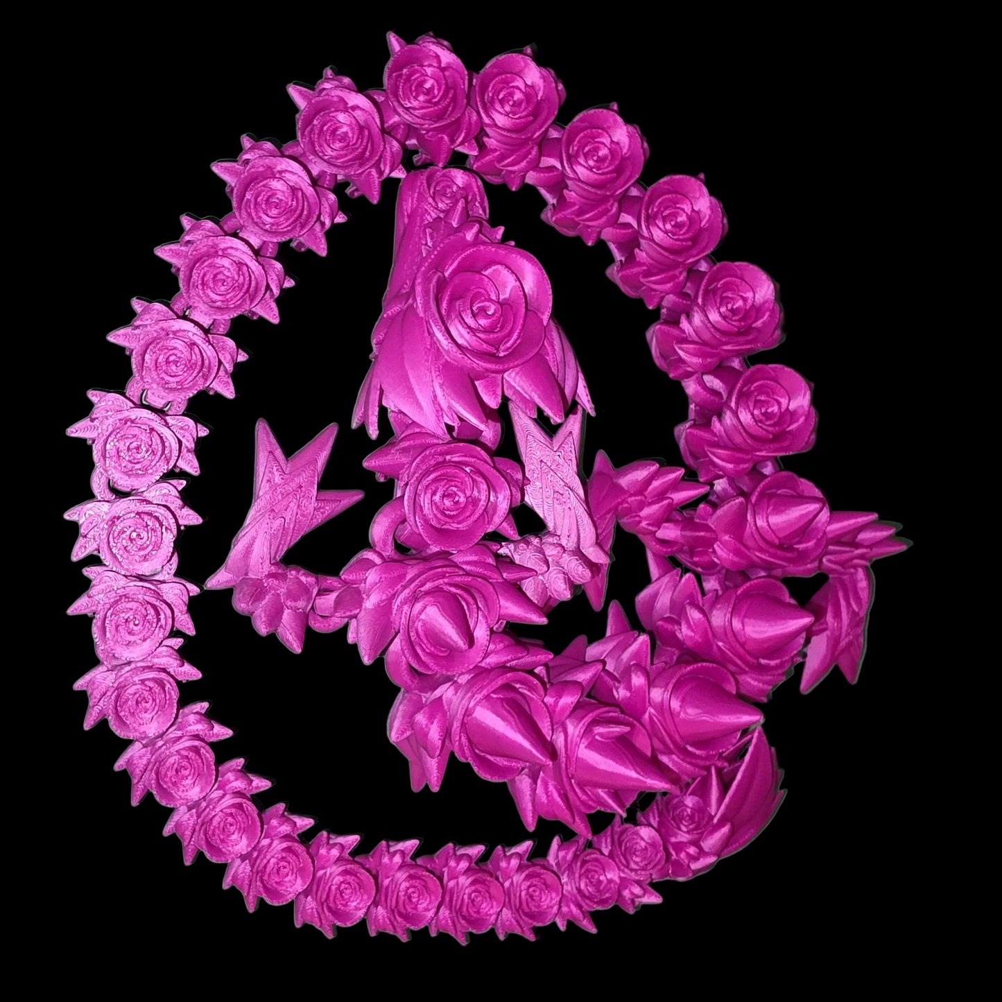 Flexy Toy Adult Rose Themed Dragon