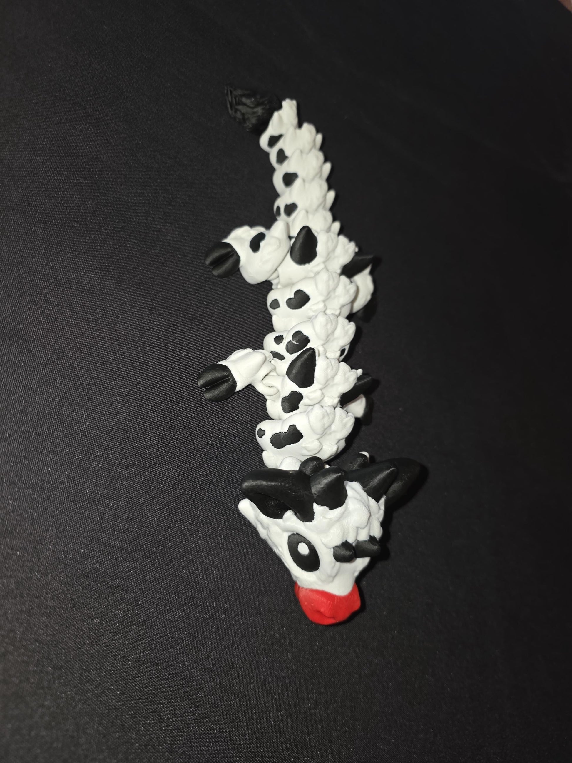 Toy Articulated Baby Cow Dragon