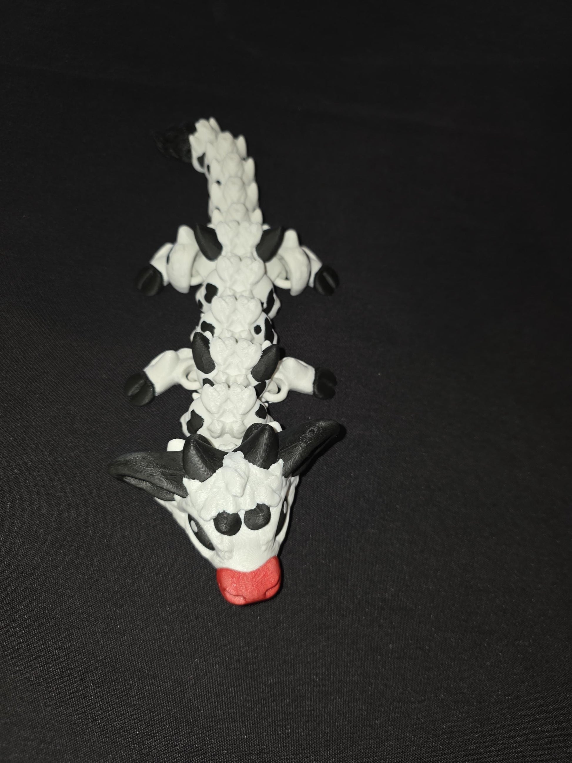Toy Articulated Baby Cow Dragon