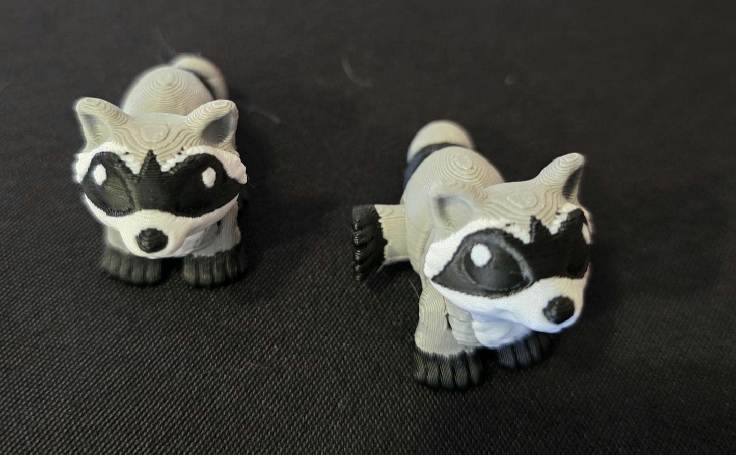 Racoon - Cinder Hatchling Toy Articulated