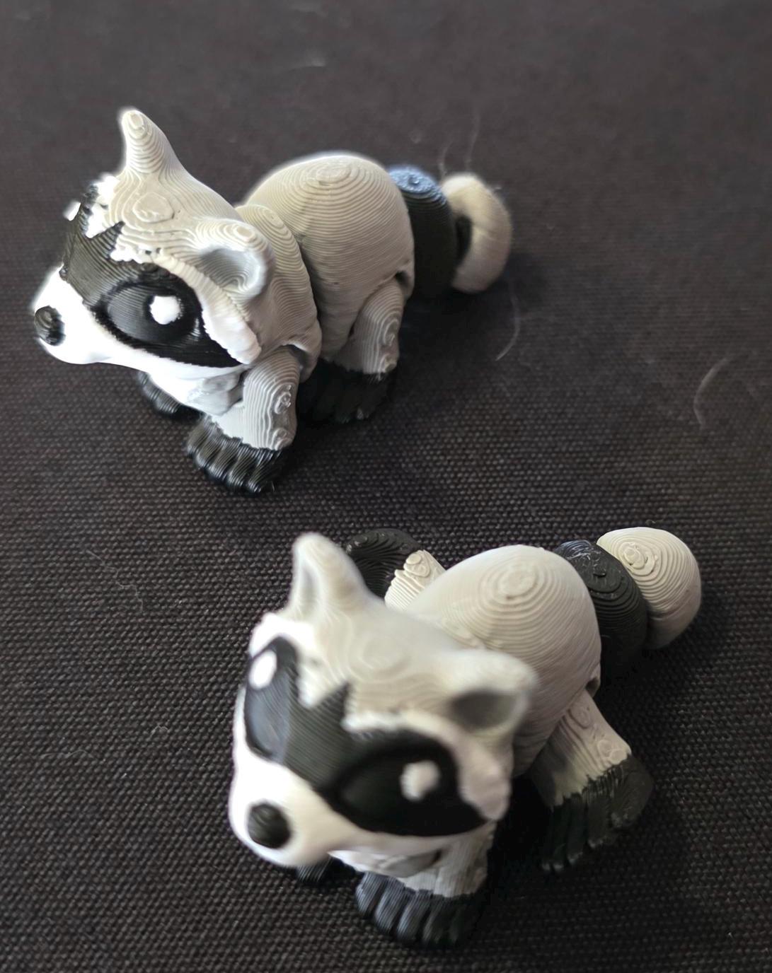 Racoon - Cinder Hatchling Toy Articulated