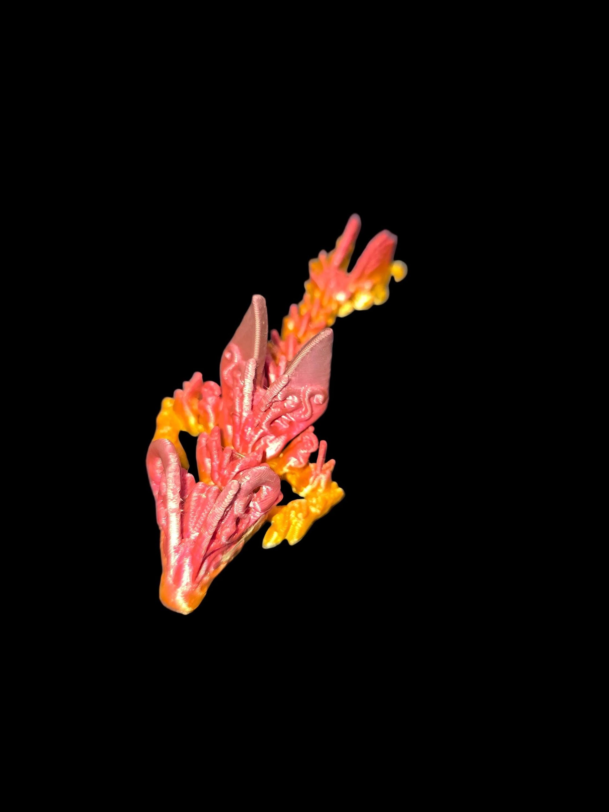 Butterfly Dragon Keychain