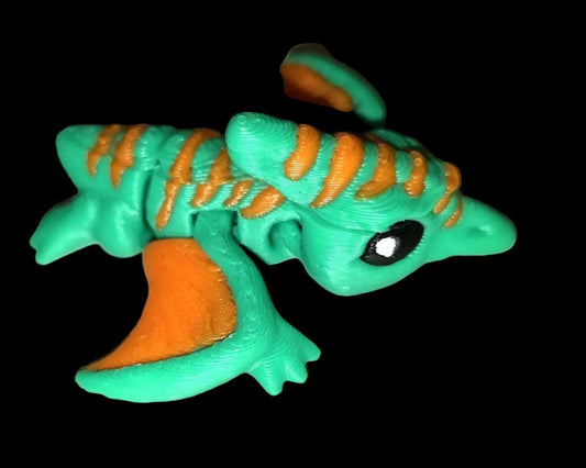 Toy Hatchling Winged Dino Toy Pack, Cinderwing3D Design