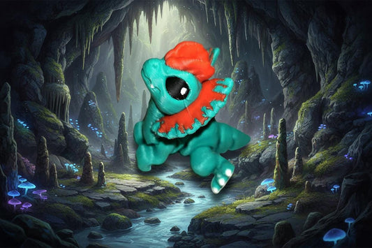 Toy Hatchling Flappy Head Dino Toy Pack, Cinderwing3D Design