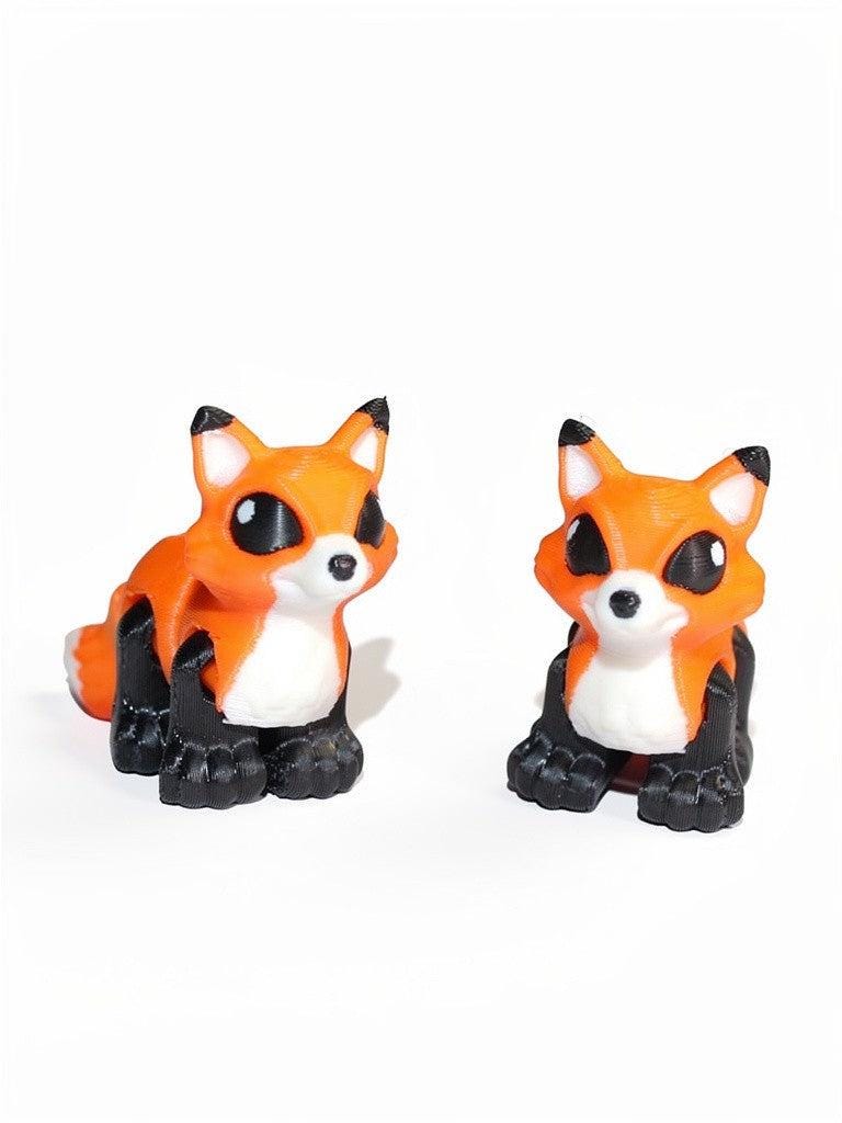 Jumbo Toy Woodland Hatchling Fox Toy Pack, Cinderwing3D Design