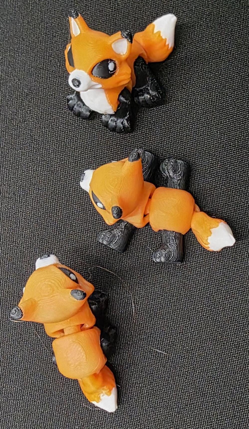 Toy Woodland Hatchling Fox Toy Pack, Cinderwing3D Design