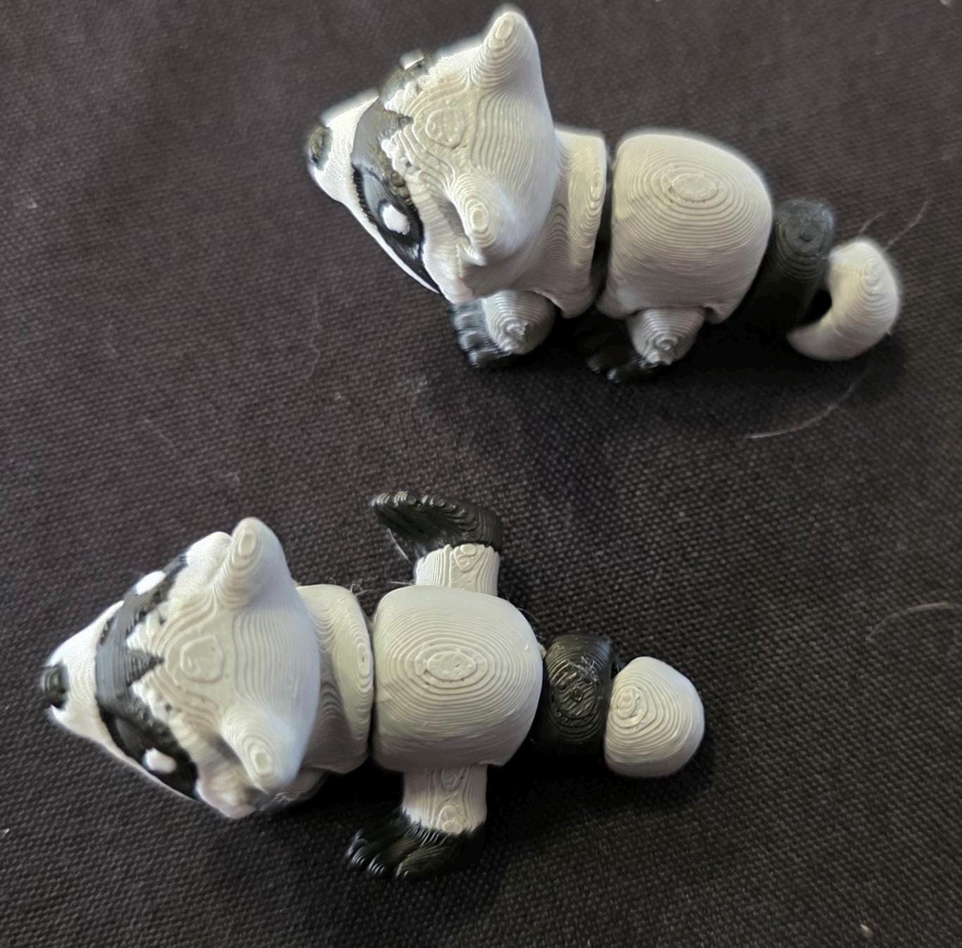 Racoon - Cinder Hatchling Toy Articulated