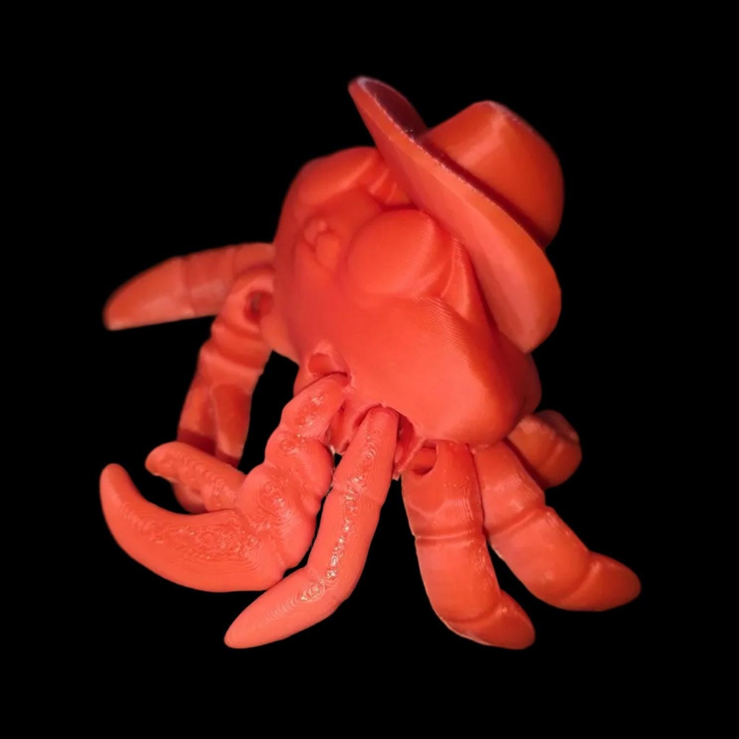 Cowboy Crab Articulated Toy