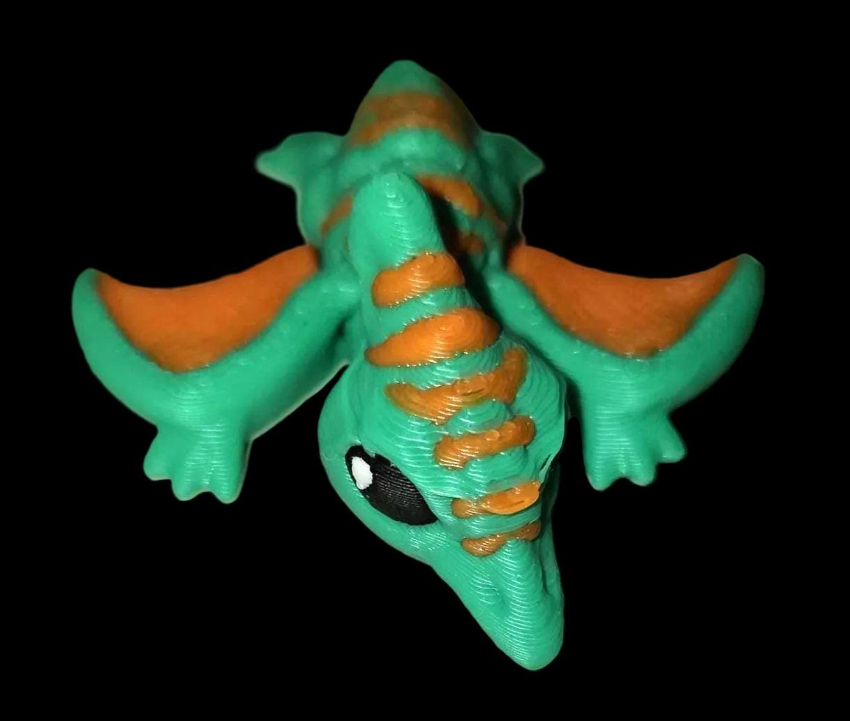 Toy Hatchling Winged Dino Toy Pack, Cinderwing3D Design