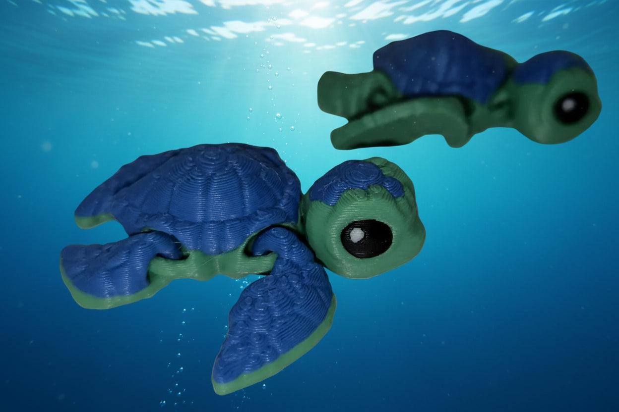 Toy Flexible Sea Turtle