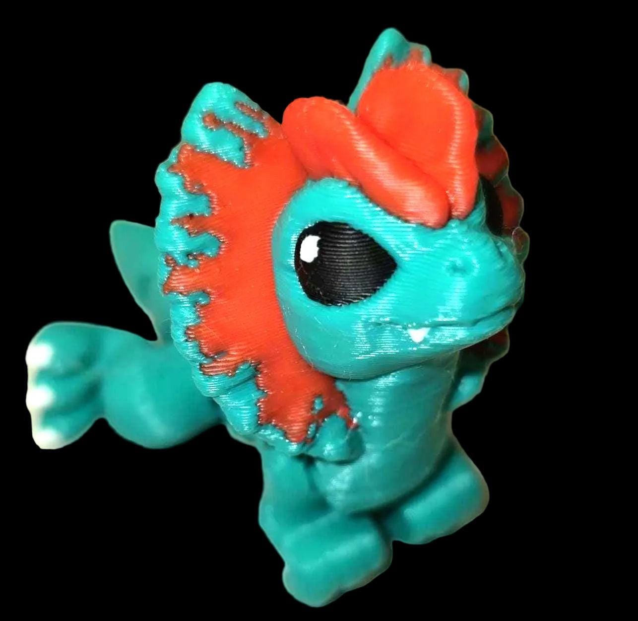 Toy Hatchling Flappy Head Dino Toy Pack, Cinderwing3D Design