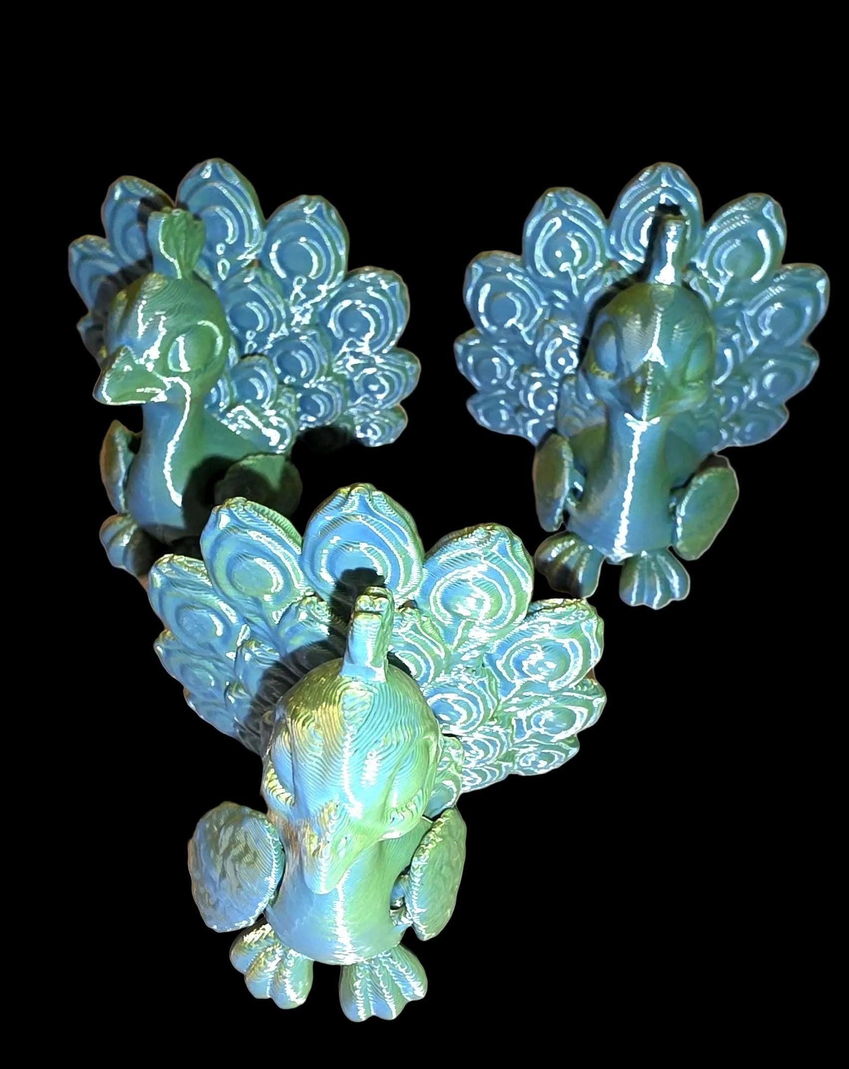 Tiny Peacock Toy