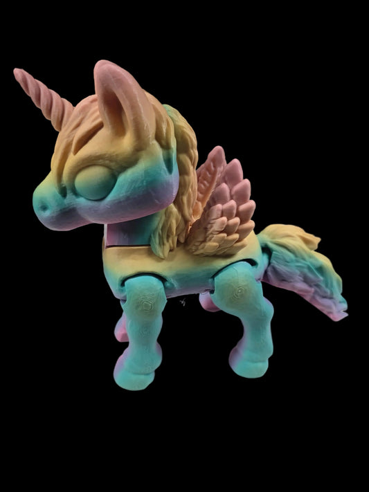 Toy Articulated Large Magic Alicorn Single Color
