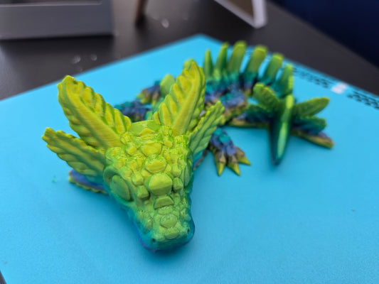 Toy Baby Axolotl Dragon, Articulated