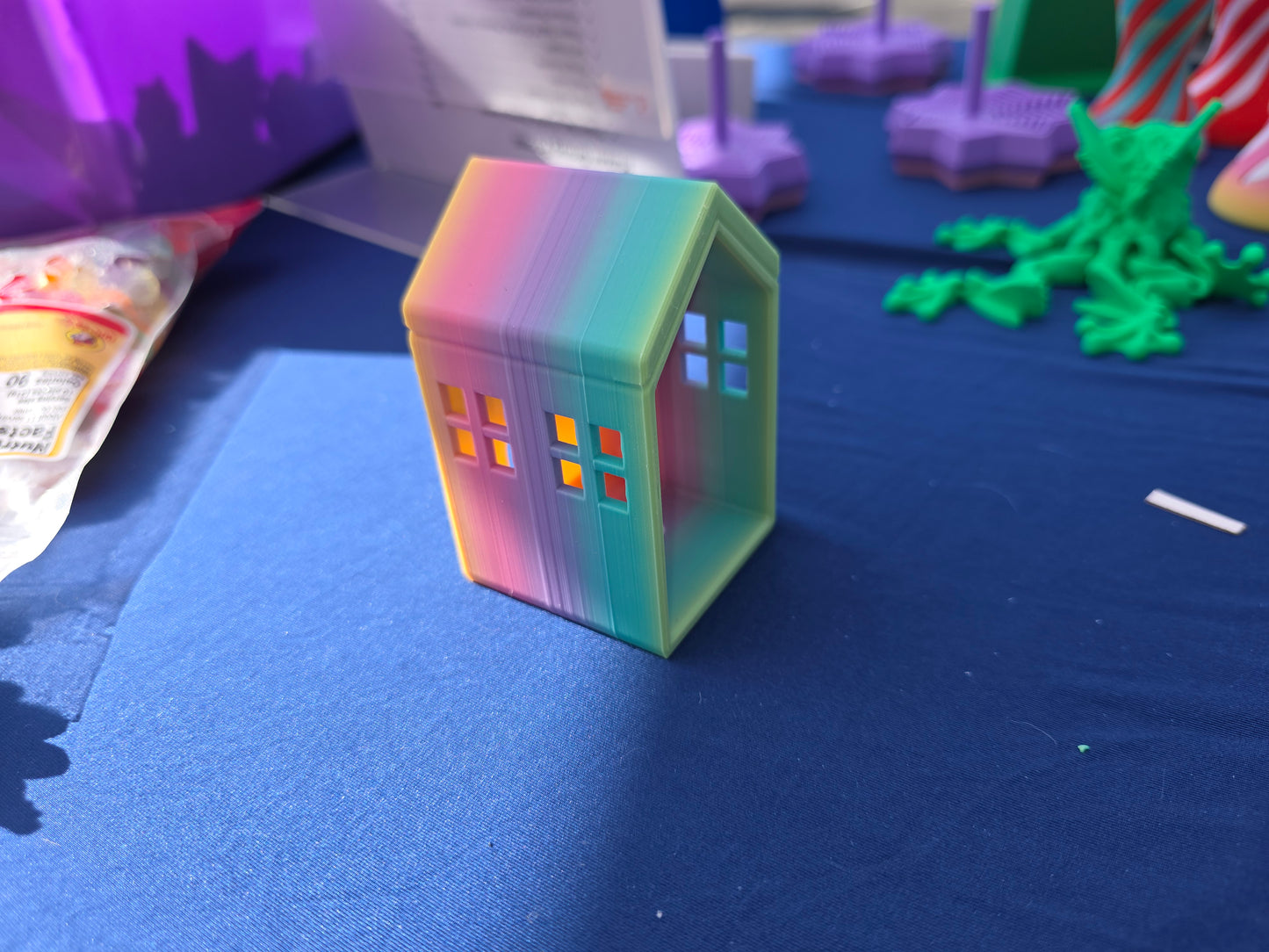 Tea light houses
