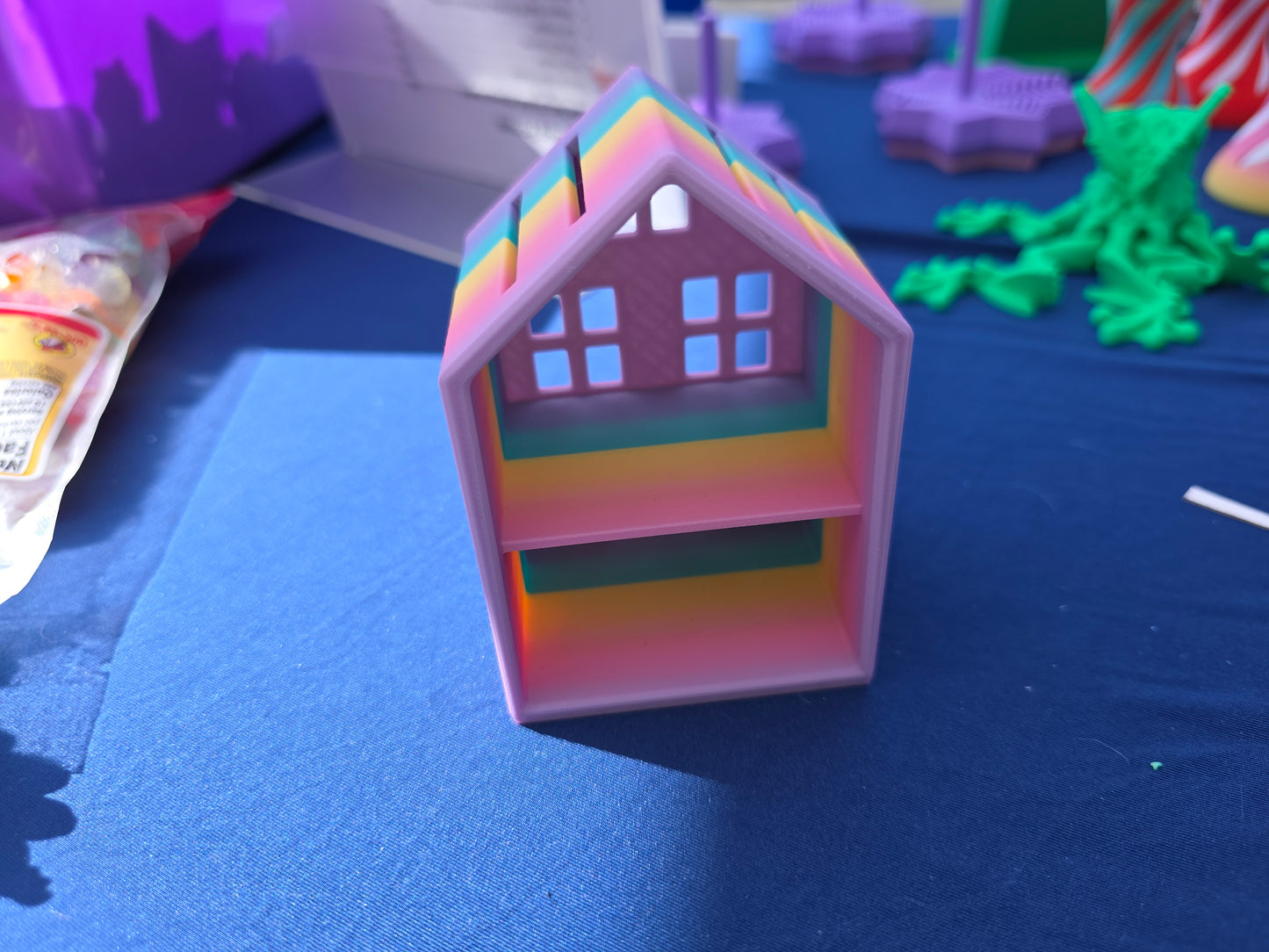 Tea light houses
