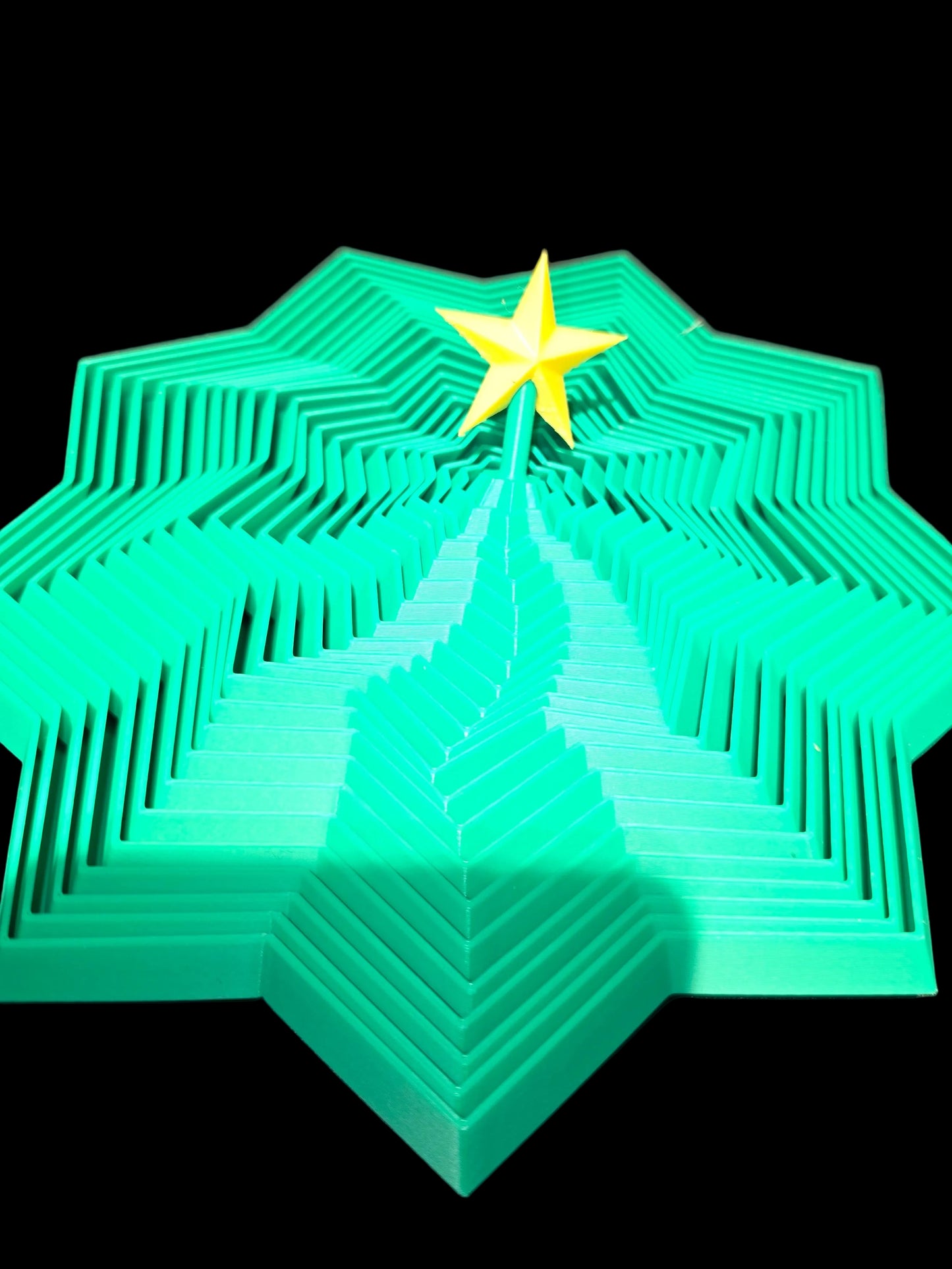 Star Tree Fidget Spinner with Trunk and Star