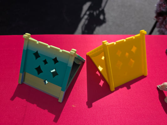 Tea light houses