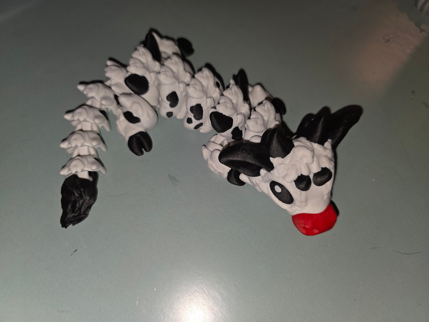 Toy Baby Cow Dragon, Articulated