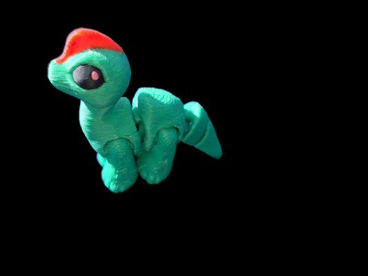 Custom Color Toy Hatchling Nessy Dino